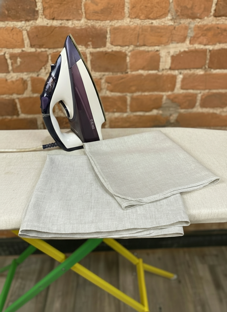 От складок до гладкости: 3 шага к идеальному утюжке льняного белья.