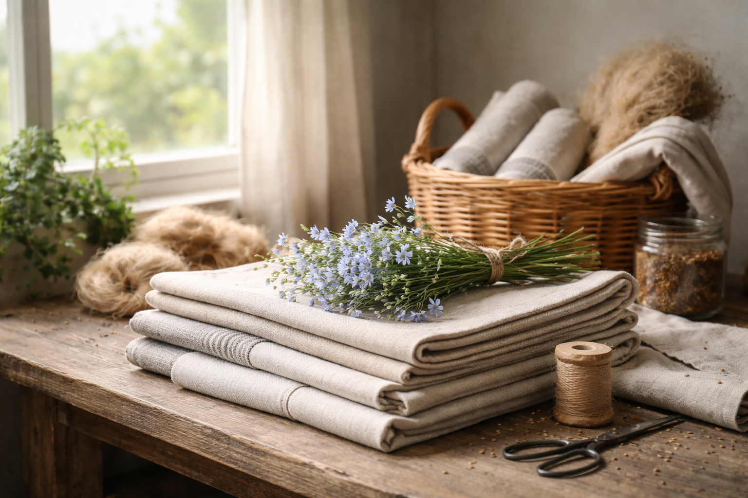 Откуда приходит лён в наш дом