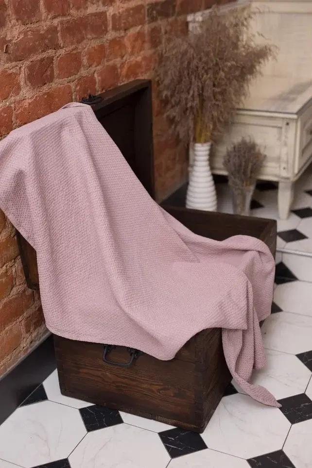 Льняное банное полотенце «Лило»