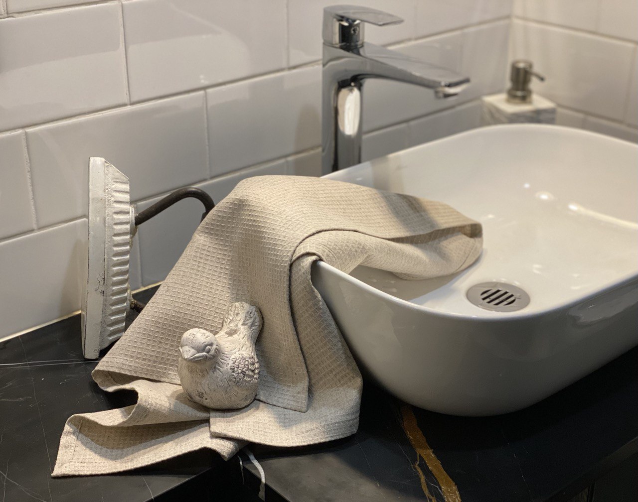 Льняное кухонное полотенце «Натурель»