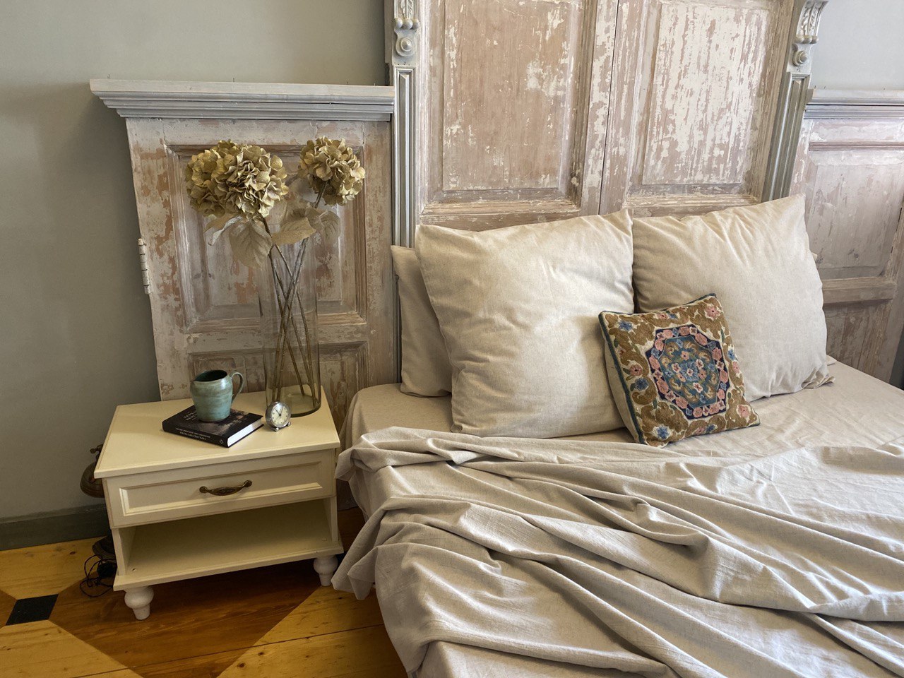 Льняной комплект постельного белья «Натурель» (2-спальный)