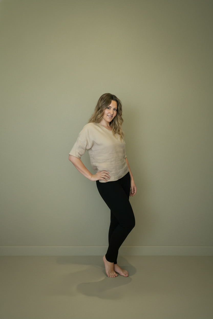 Женская льняная блузка