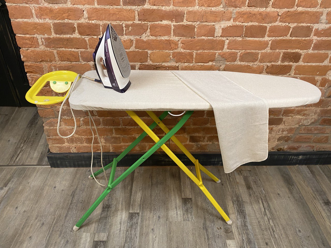 Чехол для гладильной доски из льна и хлопка