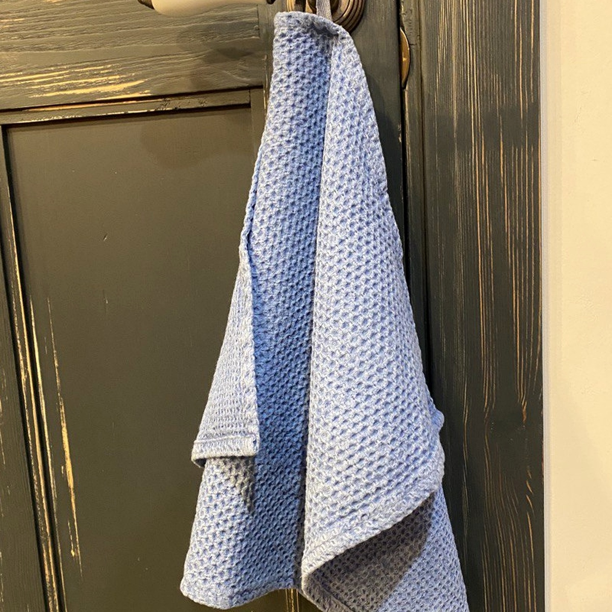 Льняное полотенце для рук и лица «Сапфир» (65 × 40)